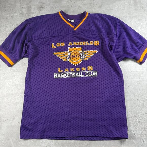 LOGO 7 Other - vintage los angeles lakers mesh jersey shirt logo 7 size large made in usa